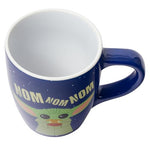 Silver Buffalo Star Wars The Mandalorian Child Nom Jumbo Curved Ceramic Mug, 25-Ounces, 1 Count (Pack of 1)