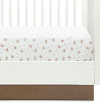 Delta Children Fitted Crib Sheets for Girls and Boys - Crib Sheet for Standard Crib and Toddler Mattresses - 28x52 Inch (Pack of 2), Pink Floral
