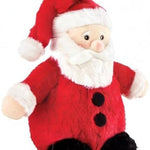 Bearington Nick Santa Claus Christmas Stuffed Animals - 6" Soft Christmas Stuffies for Kids with Red and White Hat, Soft Fur, and Weighted Bottom - Poseable Holiday Plush Toy - Gift for Teens and Kids