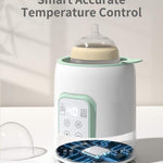 Grownsy Baby Bottle Warmer, 8-in-1 Fast Baby Milk Warmer with Timer for Breastmilk or Formula, Accurate Temperature Control, 24H Keep, Food Heater&Defrost BPA-Free Bottle Warmer for All Bottles- Green