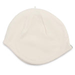 Finn + Emma - Organic Cotton Baby Hats - Newborn Beanies for Babies 0-6 Months - Organic Baby Apparel - Ivory White