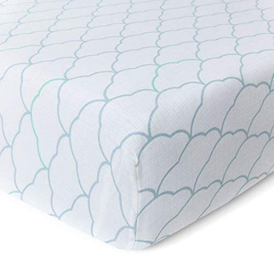 Newton Baby Fitted Crib Sheet (2-Pack) - Ultra Breathable and Soft, Organic Cotton, Fits All Standard Cribs, White Dreamweaver