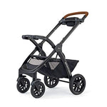 Chicco Bravo Primo Trio Travel System, Quick-Fold Stroller with Chicco KeyFit 35 Zip Extended-Use Infant Car Seat and Stroller Combo | Springhill/Black