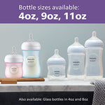 Philips AVENT Natural Baby Bottle with Natural Response Nipple, Clear, 9oz, 2pk, SCY903/02