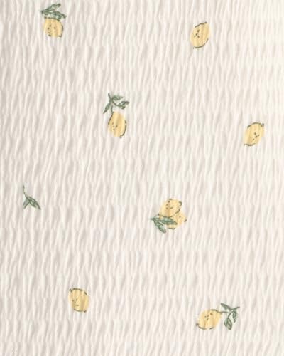 Carter's Girl 3-Piece Short Set, Yellow Lemons, 6M