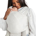 Solly Baby Wrap Carrier, Newborn to Toddler 8-25 Lbs., Buttery-Soft & Lightweight Fabric, Postpartum Essential, Mother’s Day Gift for New Moms, Driftwood Stripe