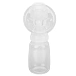 Breast Pump, Adjustable Suction Silicone Hand Pump Breastfeeding, Portable Manual Breast Pump for Nursing Mothers, White, Mothers Day Gifts