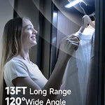 Under Cabinet Lights, Rechargeable battery operated lighting with 40 LED, Wireless Motion Sensor Light indoor (8000K), 4 Modes Night Light, Stick-On Magnetic Closet Lights for Kitchen, Hallway(2 Pack)