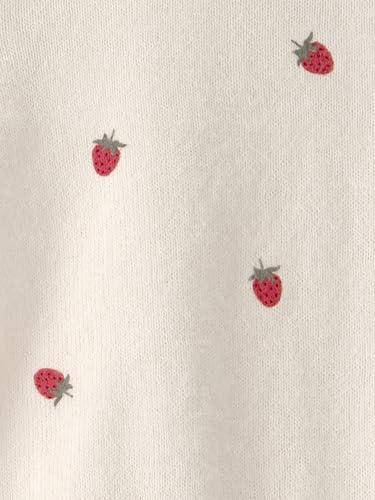 Little Planet by Carter's Girl 2-piece Shorts Set made with Organic Cotton, Berry Print, 12M