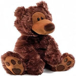 GUND Philbin Classic Teddy Bear, Premium Stuffed Animal for Ages 1 and Up, Chocolate Brown, 12”