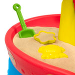 CoComelon Water Table by Delta Children | 3-Tier Activity Water Play Table with 11-Piece Toy Set | Water Sensory Table + Summer Beach Toys for Outside Backyard for Toddlers Ages 2+, Blue