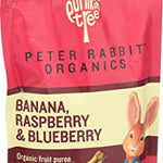 Peter Rabbit Organics Baby Raspberry Banana Blueberry, 4 oz