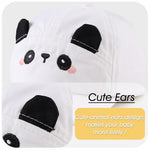 Peecabe Baby Baseball Cap Toddler Infant Boys Girls Sun Hat Breathable Cute Hats for Spring Summer 6M-3T (US, Age, 3 Months, 12 Months, B-Pinkl Rabbit+White Panda)