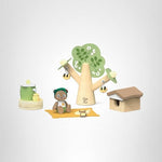 Hape Honey Bees Picnic, Green Planet Explorers | Educational Bee and Beehive Toy, for Kids Ages 3+ Years