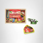 Melissa & Doug 20 Wooden Farm Magnets in a Box