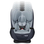 Maxi-Cosi Pria All-in-One Convertible Car Seat, Infant to Toddler Car Seat, Easy-Install Harness, Machine-Washable Cover, 5-100 lbs, Sea Scape