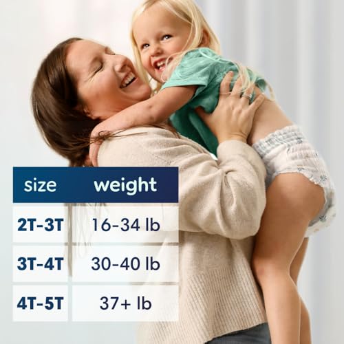 Pampers Pure Protection Training Underwear, Unisex, Size 3T4T, 92 Count, Premium, Hypoallergenic, Soft, Absorbent