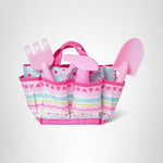 Melissa & Doug Sunny Patch Pretty Petals Gardening Tote Set with Tools