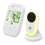 LeapFrog LF2423 Baby Monitor, 2.8” Screen Video Monitor with Camera, 2-Way Audio, 1000ft Range, Night Vision, Soothing Lullabies, Temperature Sensor, Secure Transmission No WiFi