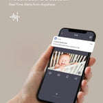 nooie Baby Monitor, Dog Camera with Phone App, 2K Cat Camera, 360 WiFi Indoor Camera for Home Security, AI Motion Tracking, Two-Way Audio, Compatible with Alexa, 2.4Ghz WiFi Only, SD or Cloud Storage
