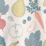 Little Planet by Carter's Neutral 3-pack Short Sleeve Bodysuits made with Organic Cotton, Veggie Fruit, 12M