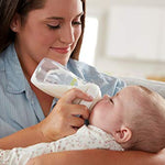NUK Simply Natural Baby Bottle with SafeTemp
