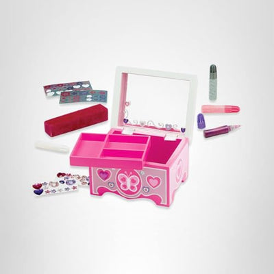 Melissa & Doug Created by Me! Jewelry Box Wooden Craft Kit