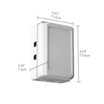 Mom's Choice Gold Awards Winner - EUDEMON 1 Pack Updated Baby Safety Electrical Outlet Cover Box Childproof Plug Cover - More Space for Large Plugs Easy to Install & Use (White)