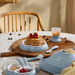 BabyBjörn Dinnerware Set, 8 pcs, Powder Blue