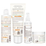 Babo Botanicals Baby Care Essentials Gift Set - Skincare, Bath & Diaper - For Delicate Skin, Fragrance-Free with Shea Butter, Includes Reusable Carry Pouch - Natural & Plant Based - 5 Items Set