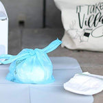 Nuby Diaper Disposal Bags for Baby - (6-Pack) 50 Count Disposable Bags - Fresh Baby Powder Scent - Blue