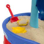Spidey and His Amazing Friends Water Table by Delta Children | 3-Tier Activity Water Play Table with 11-Piece Toy Set | Water Sensory Table + Beach Toys for Backyard for Toddlers Ages 2+, Blue