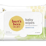 Burt’s Bees Baby Wipes, Unscented Natural for Sensitive Skin with Aloe and Vitamin E - 72 Baby Wipes – 10 Pack