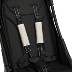 Jeep Altitude Compact Travel Stroller by Delta Children Greenguard Gold, Easy One Hand Fold, Lightweight, Extendable Canopy with Peek-a-Boo Window, Reclining Seat, 4 Wheel Suspension, Tan