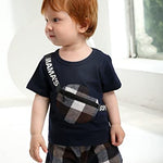 Kucnuzki 2T Boys Clothes - Toddler Boy Summer Outfits (2-3 Yrs) - Shorts Set & Shirt