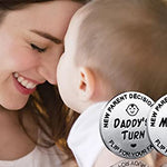 New Dad Mom Gifts Funny Decision Making Coin, New Baby Gift for Parent Mummy Daddy Pregnancy Women First Time to be Moms Dads Mother's Day Father's Day Gifts Double Sided