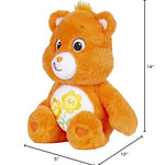 Care Bears 14" Friend Bear Plushie - Medium Size - Orange Plush for Ages 4+ – Perfect Stuffed Animal Holiday, Birthday Gift, Super Soft and Cuddly – Good for Girls and Boys, Collectors