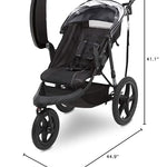 Jeep Classic Jogging Stroller by Delta Children, Grey