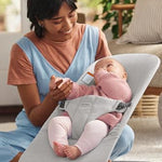 BabyBjörn Bouncer Bliss, Woven Mélange, Light Grey