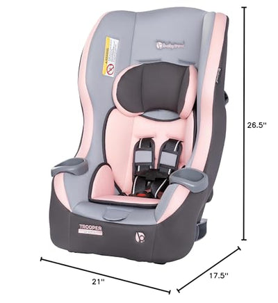 Baby Trend Trooper™ 3-in-1 Convertible Car Seat, Quartz Pink