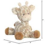 Aurora® Snuggly Loppy Giraffe™ Loppy Baby Stuffed Animal - Comforting Companion - Imaginative Play - Brown 11 Inches