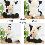 9 inches Cow Stuffed Animal Soft Plush Cute Cow Doll for Boys Girls
