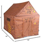 Pacific Play Tents 60801 Kids Club House Playhouse, 50" x 40" x 50" New Size