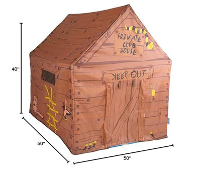Pacific Play Tents 60801 Kids Club House Playhouse, 50" x 40" x 50" New Size