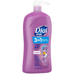 Dial Kids all in one hair, body wash and bubble bath, Tear free and gentle on skin, Lavender Scent, 32 fl oz