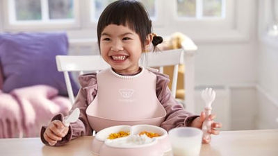 BabyBjörn Dinnerware Set, 8 pcs, Powder Pink