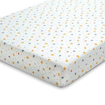 Delta Children Fitted Crib Sheets for Girls and Boys - Crib Sheet for Standard Crib and Toddler Mattresses - 28x52 Inch (Pack of 3), Space Exploration