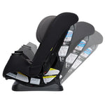 Maxi-Cosi Pria All-in-One Convertible Car Seat, Infant to Toddler Car Seat, Easy-Install Harness, Machine-Washable Cover, 5-100 lbs, Sea Shadow