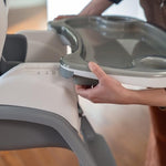 Ingenuity SmartClean Trio Elite 3-in-1 Convertible Baby High Chair, Toddler Chair, and Dining Booster Seat, For Ages 6 Months and Up, Unisex - Slate