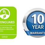 Full (13-16 in. Deep) SureGuard Mattress Encasement - 100% Waterproof, Bed Bug Proof, Hypoallergenic - Premium Zippered Six-Sided Cover